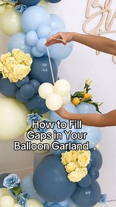 Balloon garland looking sparse? ✨ Fill those empty spots with 5” mini balloon clusters for instant fullness and a soft, professional, fluffy finish. Here’s my quick and easy method! . . . #BalloonGarland #Balloons #DIY #Hacks #balloondécor | Inflatedecoratecelebrate
