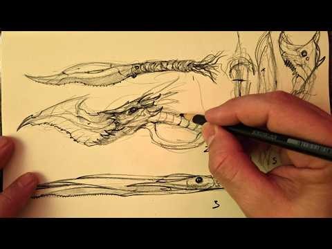 Drawing Tutorial Every Concept Artist Needs for Creature Weapons
