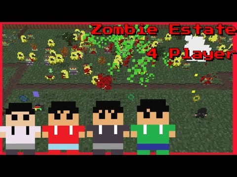 Zombie Estate - 4 Player Playthrough | "HOLY SQUIRT GUN"