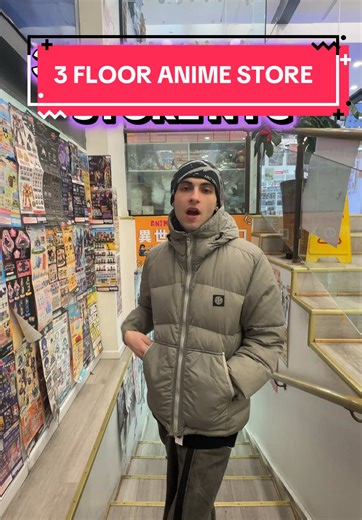 3 floor anime store nyc @AnimeFigureEggcellent #animestore #animeshop #animefigure #nyc #paulsoles