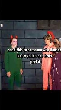 Send this to someone who does not know about Shiloh and Bros ￼