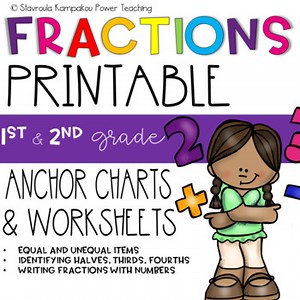Simplifying Fractions Worksheets & Anchor Charts | Math Practice