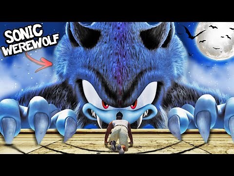 SONIC Becomes A WEREWOLF In GTA 5 (Super Powers)