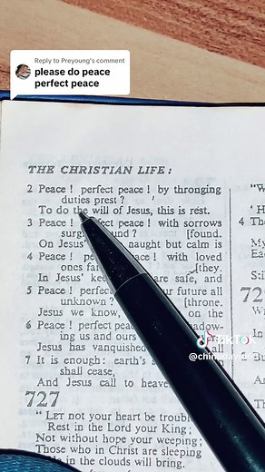 Peace Perfect Peace Hymns - Full Lyrics and Song