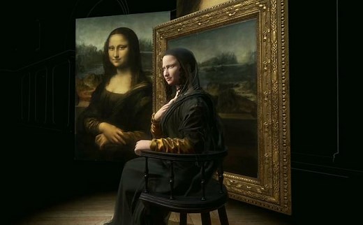 HTC recreated the 'Mona Lisa' in 3D for the Louvre's da Vinci exhibition