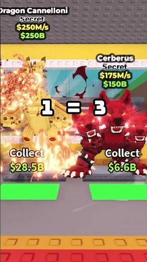 Real value of Dragon Cannelloni 🤯 | Roblox Steal a Brainrot #roblox #stealabrainrot #shorts #trading