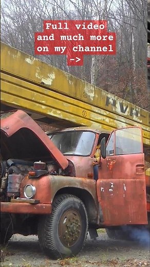Will It Start? – Platform Truck Comes Alive After 5 Years! #coldstart #repair #automobile #mechanic