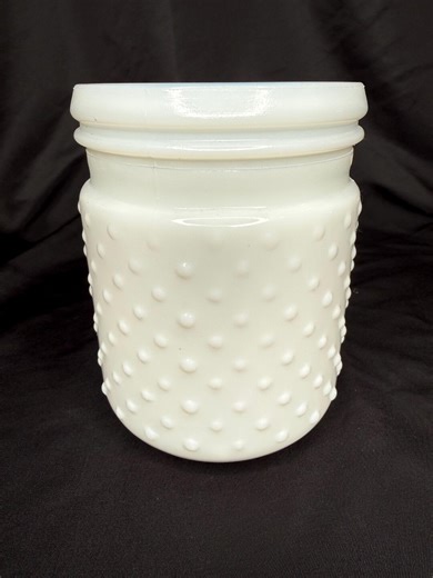 Hobnail Milk Glass Planter – White Milk Glass Pot – Cottage Decor Planter – Vintage Style Floral Vase - Etsy