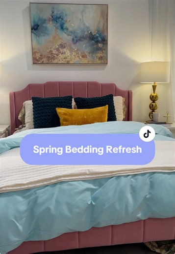This is your sign to refresh your bedding for spring. 🌸🛏️ Transform your space with new seasonal drops from Concierge Collection! Shop them now in our #TikTokShop and 🔗 in bio. #LoveHSN #SpringRefresh