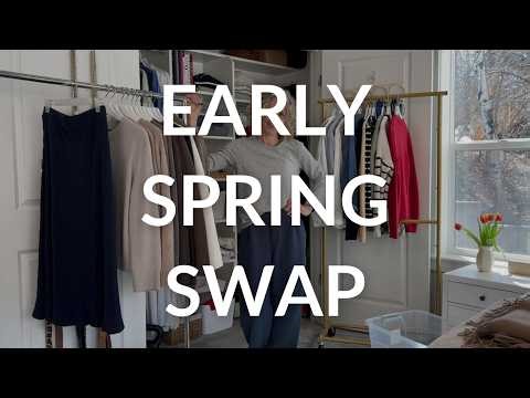 Early Spring Closet Swap (Quick & Simple Seasonal Reset)