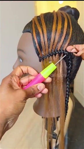Feed-in-Braids Tutorial #hairtutorial #feedinbraids #hairstyleideas #hairgoals #braidsbygraciousjoy