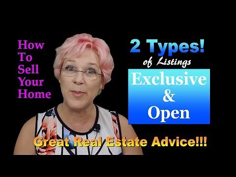 What is an Exclusive Agency, Right to Sell or Open Listing?