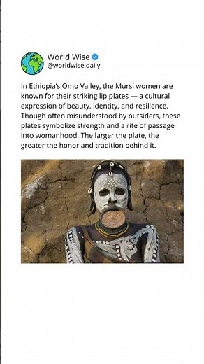 Why some women wear lip plates with pride. The Mursi of Ethiopia see lip plates as a ...