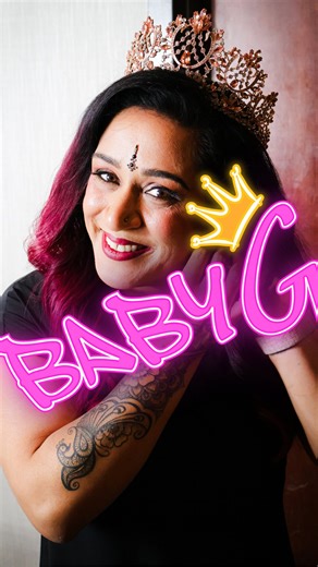 Pinky Patel on Instagram: "This is for all the Baby G’s that have been with me since the beginning! My first comedy special premieres on Youtube in ONE WEEK on Jan 15th!"