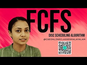 FCFS Disk scheduling algorithm and numerical in Malayalam | Chapters