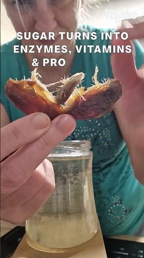 Water Kefir with dates and lemon - make your own probiotic drink