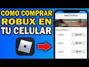 Cómo Comprar Robux en Roblox desde el Celular (Android & iPhone) Guía Paso a Paso 2025 📱