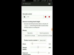 How to use IP webcam