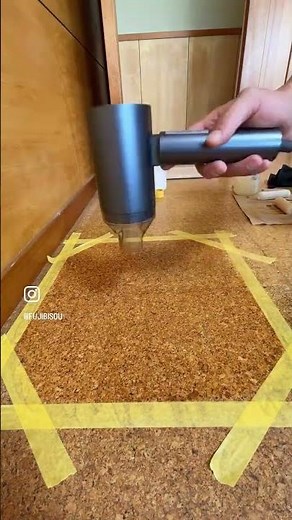 コルク床｜リフォーム｜日焼け、変色、キズやシミ汚れを研磨で再生