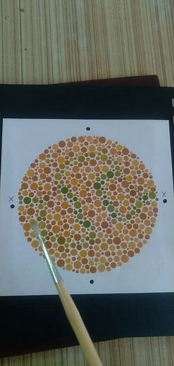 How to pass colour vision ishihara test by brain mapping? #colourvision #viralshorts #ishihara