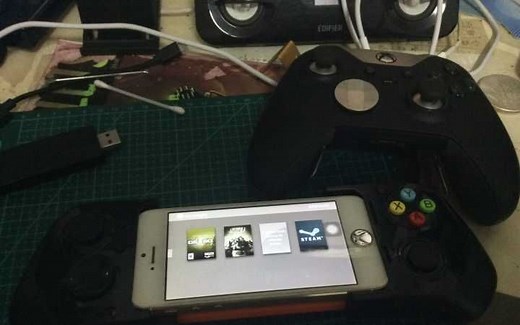 《鼎哥评测》妈妈问我为啥我拿着手机玩XBOX?moga手机手柄测试steam串流(考古系）