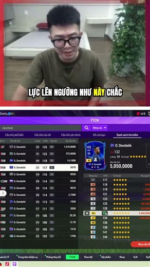 O. Dembele 25U+8 - Con Hàng Chạy Cánh 23 Lương Tối Ưu Nhất! #fconline #fco #namduongfco