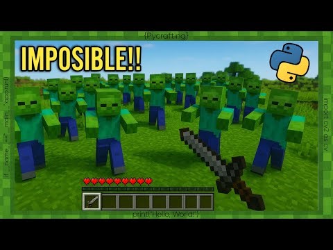 Programé Minecraft para Crear Oleadas Infinitas de Zombies (y salió mal)