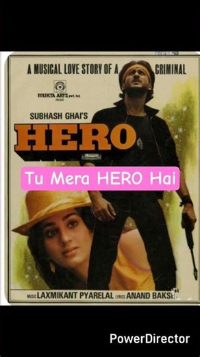 Tu mera HERO Hai (1983)evergreen duo Jackie Shroff & Meenakshi Seshadri.80s–90s Bollywood love songs
