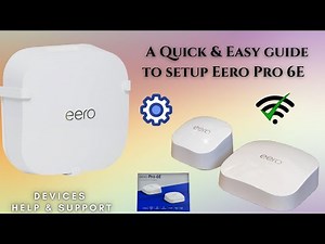 A quick & easy guide to Setup Eero Pro 6E | Eero Pro 6E installation