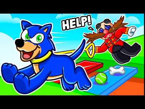 WALK THE SONIC DOG In Roblox!