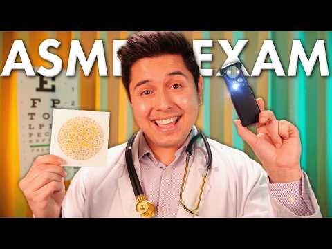 FULL Annual Cranial Nerve Examination | Eyes, Nose, Ears, & MORE | ASMR Doctor Roleplay