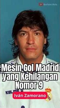 Iván Zamorano: Madrid's Goal Machine Who Lost His Number 9 But Picked 1+8! #shorts #football #soccer