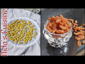 How To Make Raisins At Home - Homemade Kishmish - Nida's Cuisine - Kishmish Recipe