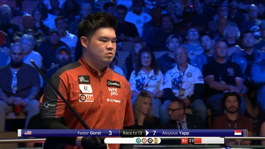 Yapp is DOMINATING! 🔥 Fedor and the chair are getting pretty well acquainted... 🫣 Live SB Việt Nam | #WNT | #USOpenPool 🇺🇸 | Matchroom Pool