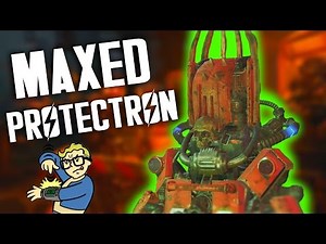 Fallout 4 Automatron - Maxed Protectron - Setup and Gameplay