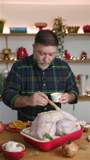 Portuguese Christmas Table: Roast Turkey