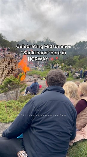 Norway’s traditional midsummer celebration. Light large bonfires (bål), often by the sea or lakes.