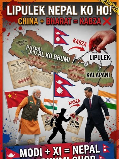 लिपुलेक र लिम्पियाधुरा नेपालकै भएको ठोस प्रमाण! Balen Shah सरकारले UN मा मुद्दा लैजाने? | Nepal Breaking News BREAKING: लिपुलेक–लिम्पियाधुरा नेपालकै भएको नयाँ प्रमाण सार्वजनिक! Balen Shah को UN Plan? भारत झस्किने प्रमाण बाहिरियो! लिपुलेक र लिम्पियाधुरा नेपालकै? United Nations मा पुग्दै Balen Shah सरकार! लिपुलेक र लिम्पियाधुरा नेपालकै भएको ठोस प्रमाण! Balen Shah सरकारले United Nations मा मुद्दा लैजाने? | Nepal Breaking News नेपाल–भारत सीमा विवाद फेरि चर्चामा। Lipulekh Pass र Limpiyadhura नेपालकै