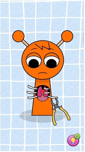 sprunki Orange 🧡 repair Go #sprunki #gaming #incredibox #repairs #orange