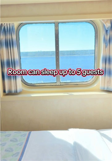 Carnival Elation Oceanview Room Tour U186