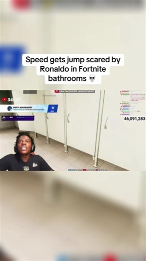 In the bathroom 💀 #ishowspeed #speed #speedclips #fyp #viral
