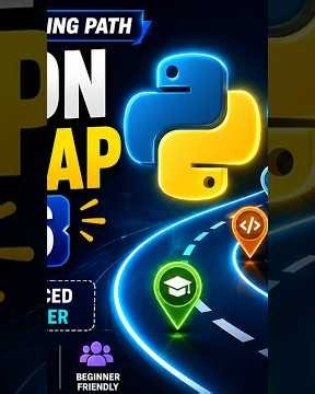 Python Roadmap 2026 🐍 | Beginner to Advanced Python Developer Roadmap 🔥 #shorts