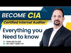 Become Certified Internal Auditor with Academy of Internal Audit. #aia #cia #ciatraining #joinus
