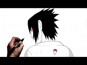 How To Draw Uchiha Sasuke | Step By Step | Naruto