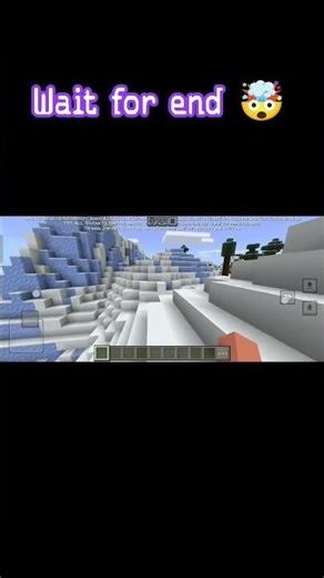 My Minecraft Ice World Reveal! 😯