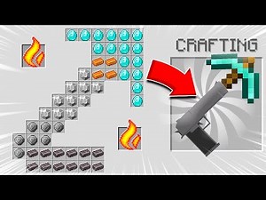 Minecraft ABER MIT SCHUSSWAFFEN Craften! (fast wie cheaten)