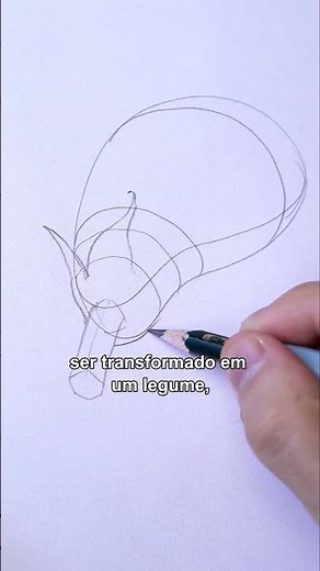 Always draw with shapes! Check out the Artist's Journey at the link in my channel #drawing