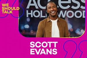 How Chloe & Halle inspired 'Access Hollywood' host Scott Evans to loc his hair