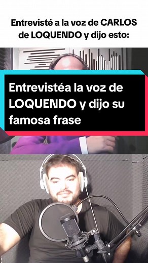 Entrevista exclusiva con La Voz de Carlos de Loquendo