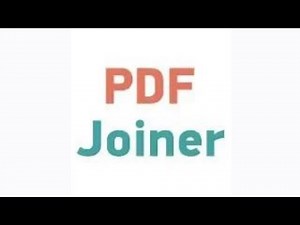 Como juntar arquivos PDF em apenas 1 . PDF Joiner ferramenta online grátis